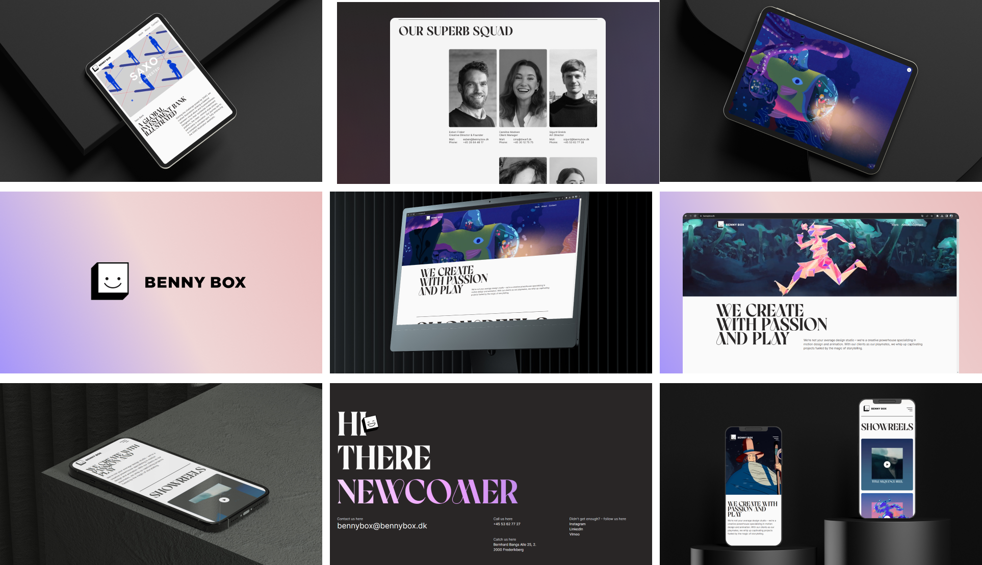 Benny Box Hero Image